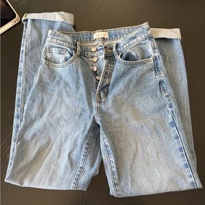 PacSun Light Blue Straight Leg Jeans